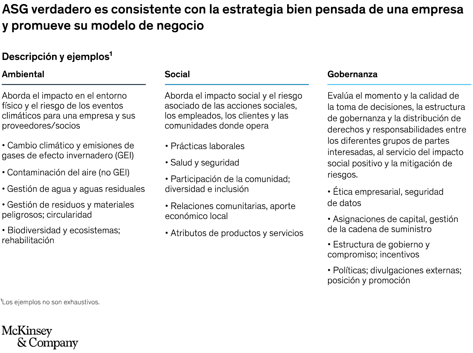 Importa Realmente ASG Y Por Qu McKinsey Importa Realmente ASG Y Por Qu McKinsey